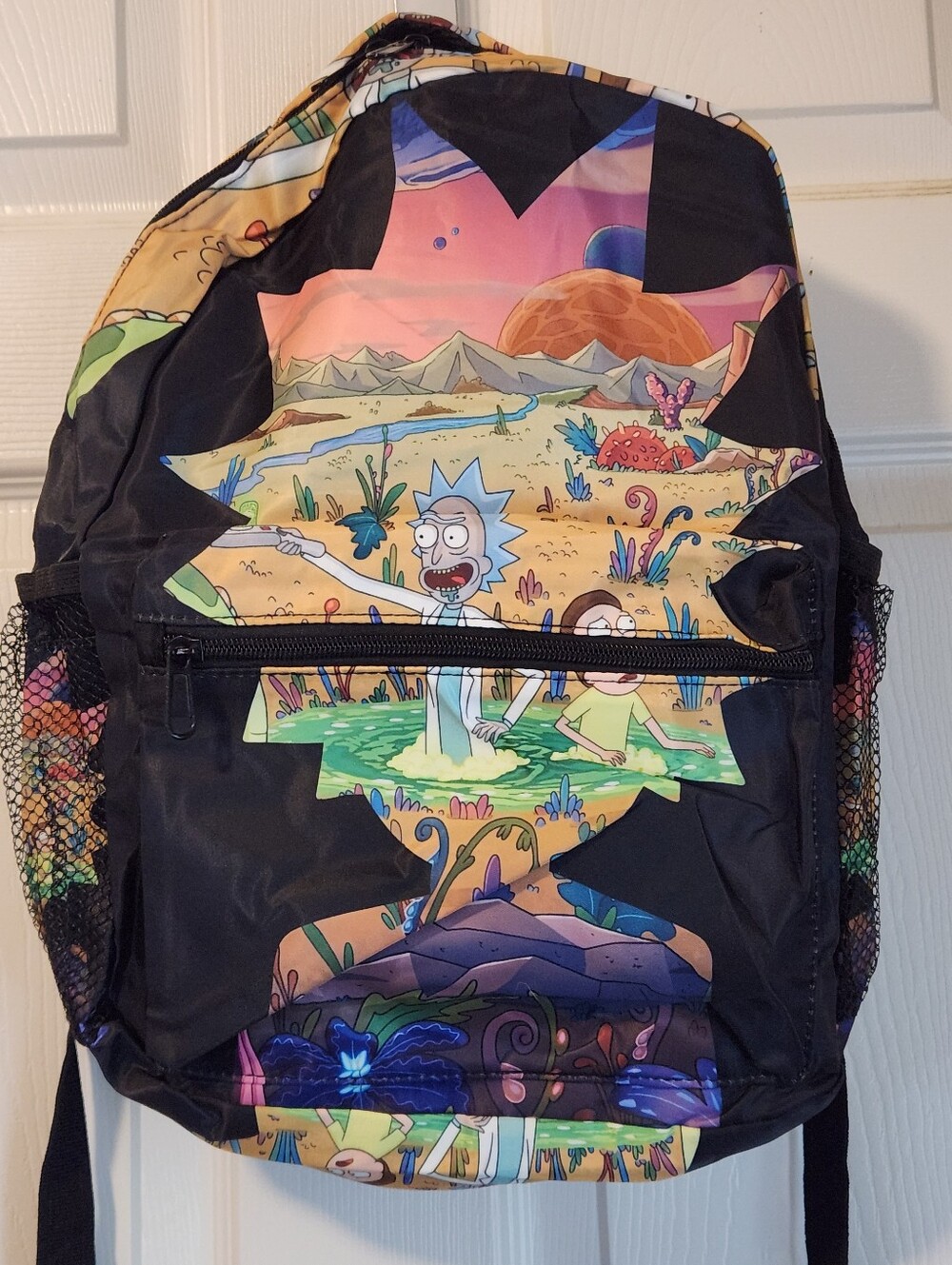 RICK AND MORTY 3pc BACKPACK SET